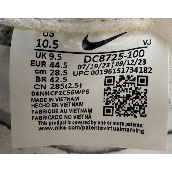 Nike Zoom Rival Distance Mens 10.5 Track & Field Running Cleats Sneaker 8 Spikes - Picture 6 of 8